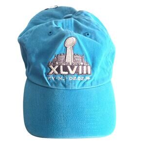 Super Bowl XLVIII Sky Blue '47 Brand Adjustable Cap